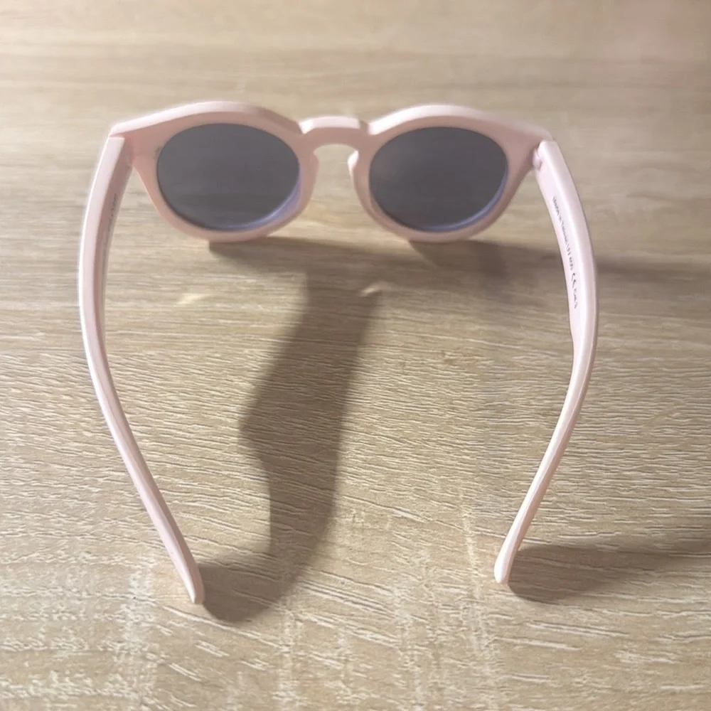 Light pink real shades baby polarized sunglasses